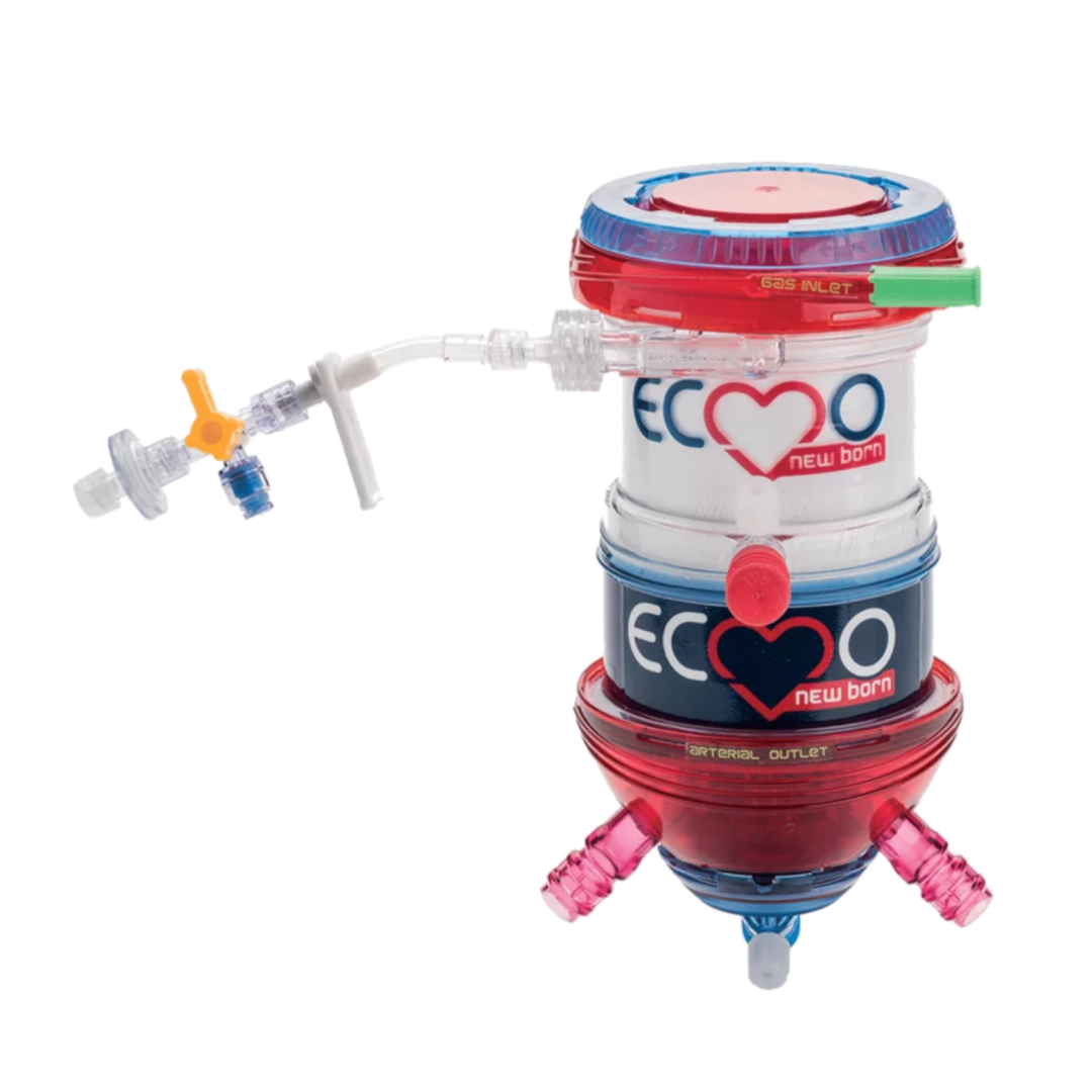 OXIGENADOR ECMO RECIEN NACIDO RECUBIERTO